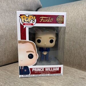 Funko Pop Royals Prince William in Blue Suit
